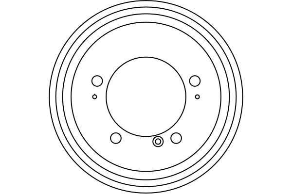 Stabdžių būgnas TRW DB4258