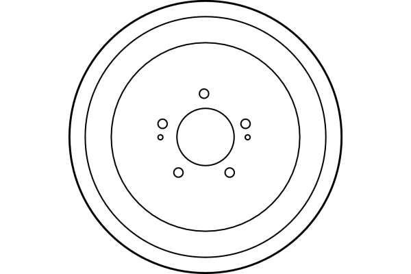 Stabdžių būgnas TRW DB4261