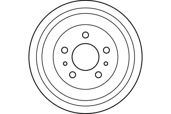 Stabdžių būgnas TRW DB4284