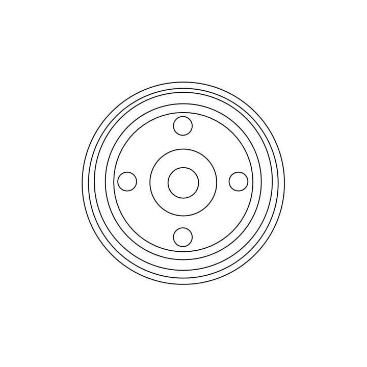 Stabdžių būgnas TRW DB4292