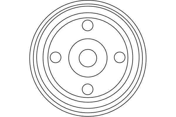 Stabdžių būgnas TRW DB4292