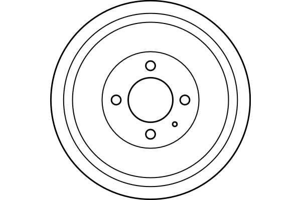 Stabdžių būgnas TRW DB4300