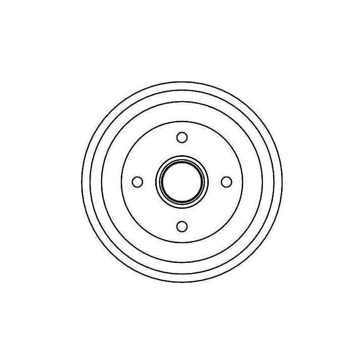 Stabdžių būgnas TRW DB4308