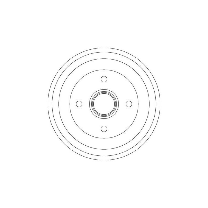 Stabdžių būgnas TRW DB4308MR