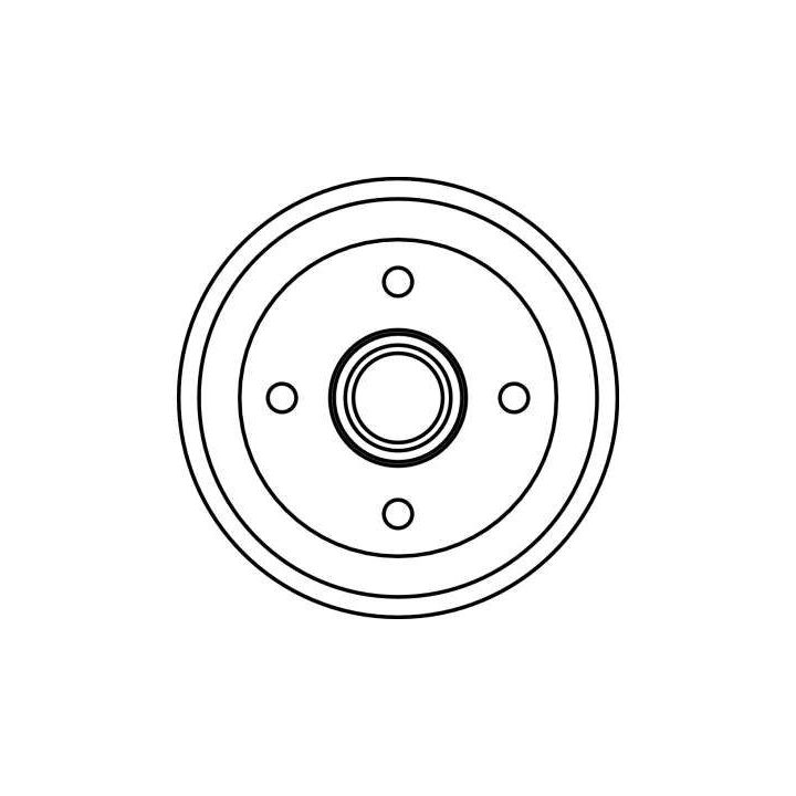 Stabdžių būgnas TRW DB4327