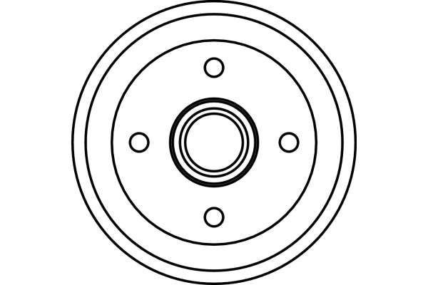 Stabdžių būgnas TRW DB4327