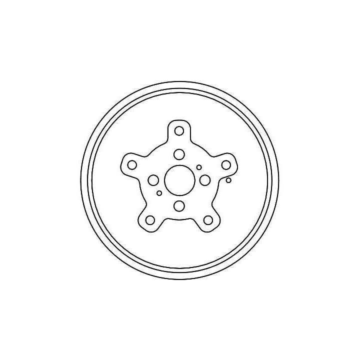 Stabdžių būgnas TRW DB4329