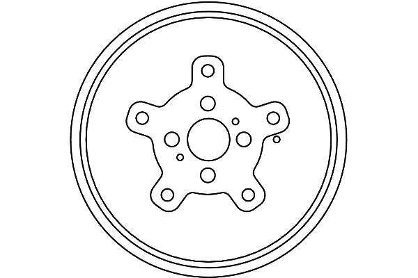 Stabdžių būgnas TRW DB4329