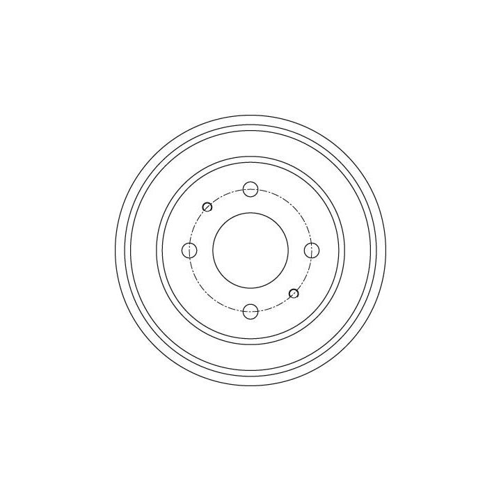 Stabdžių būgnas TRW DB4409