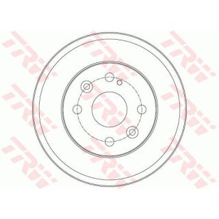 Stabdžių būgnas TRW DB4429