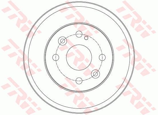 Stabdžių būgnas TRW DB4429