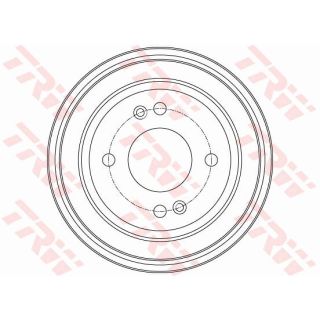 Stabdžių būgnas TRW DB4430