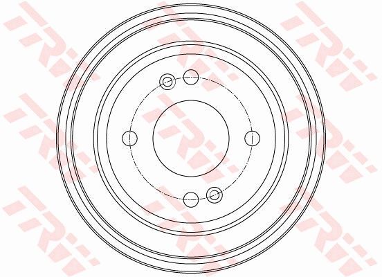 Stabdžių būgnas TRW DB4430
