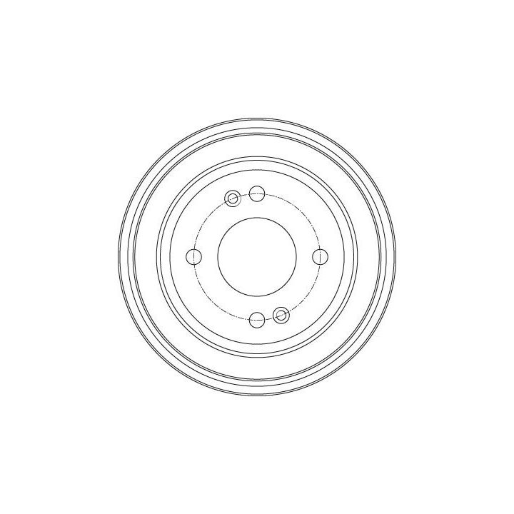 Stabdžių būgnas TRW DB4430