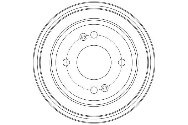 Stabdžių būgnas TRW DB4430