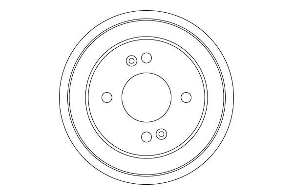 Stabdžių būgnas TRW DB4548