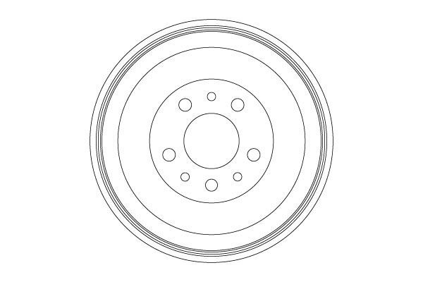 Stabdžių būgnas TRW DB4563
