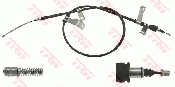 Trosas, stovėjimo stabdys TRW GCH648