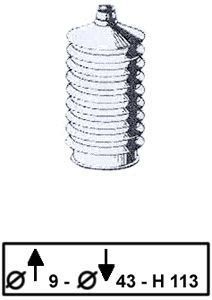 Gofruotoji membrana, vairavimas TRW JBE111