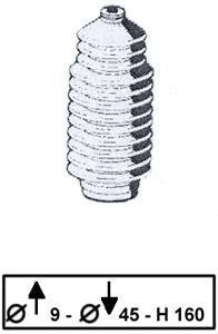 Gofruotoji membrana, vairavimas TRW JBE150