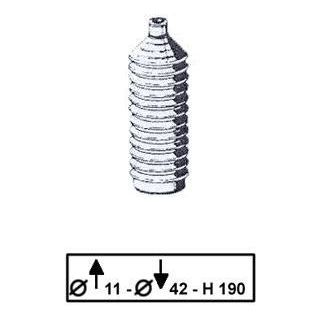 Gofruotoji membrana, vairavimas TRW JBE189