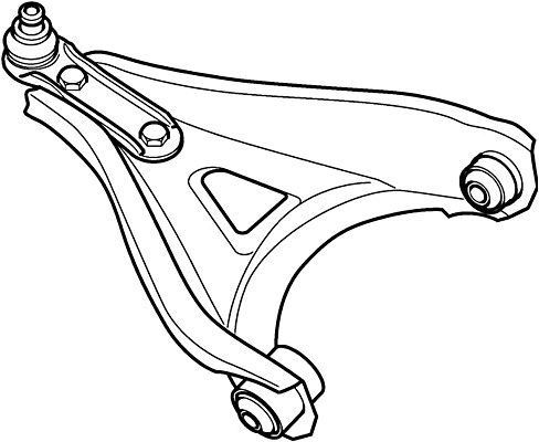 Vikšro valdymo svirtis TRW JTC318