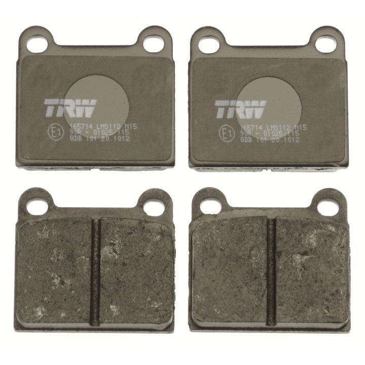 Stabdžių trinkelių rinkinys, diskinis stabdys TRW GDB101