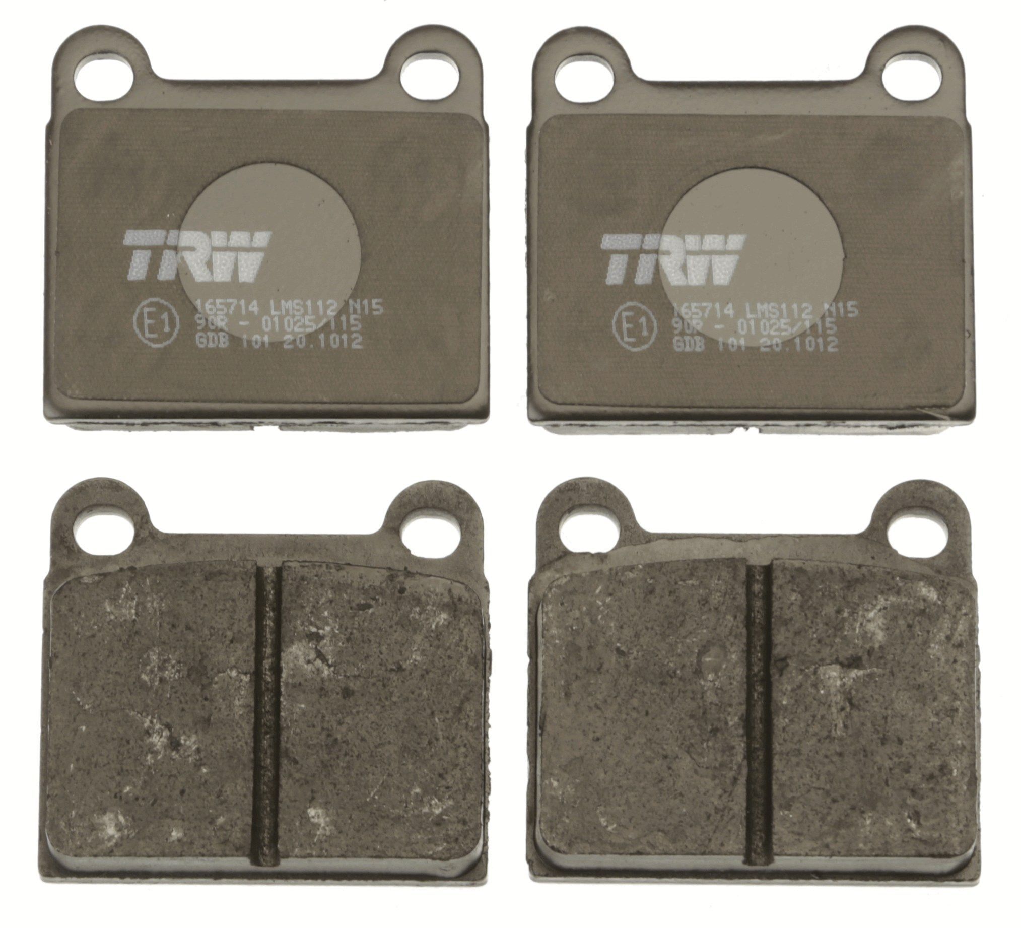 Stabdžių trinkelių rinkinys, diskinis stabdys TRW GDB101