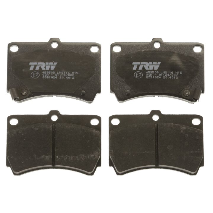 Stabdžių trinkelių rinkinys, diskinis stabdys TRW GDB1024