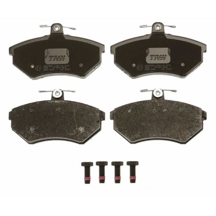 Stabdžių trinkelių rinkinys, diskinis stabdys TRW GDB1044