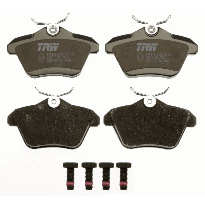 Stabdžių trinkelių rinkinys, diskinis stabdys TRW GDB1147