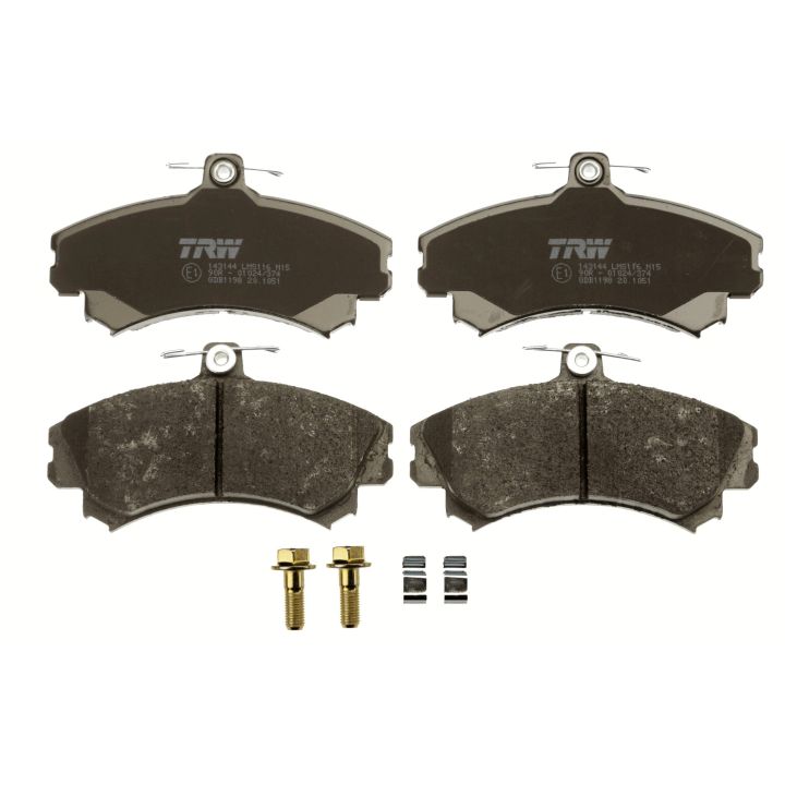 Stabdžių trinkelių rinkinys, diskinis stabdys TRW GDB1198