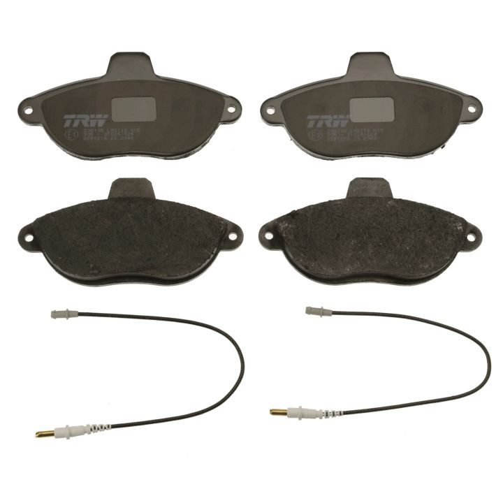 Stabdžių trinkelių rinkinys, diskinis stabdys TRW GDB1216