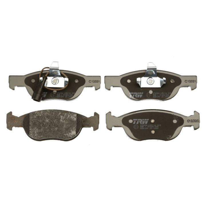 Stabdžių trinkelių rinkinys, diskinis stabdys TRW GDB1291