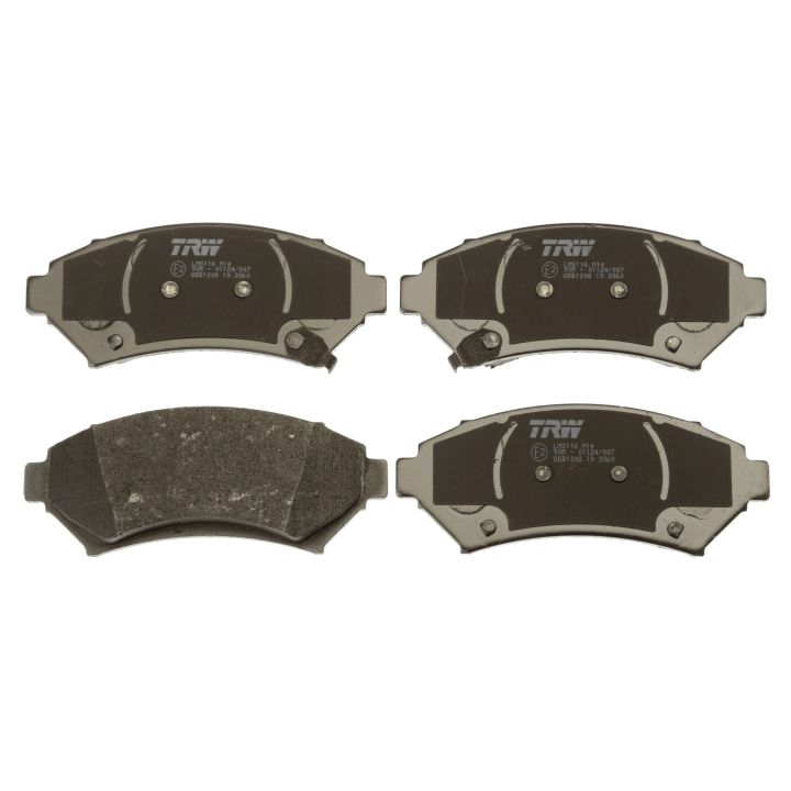 Stabdžių trinkelių rinkinys, diskinis stabdys TRW GDB1308