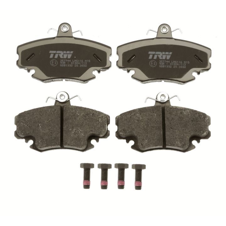 Stabdžių trinkelių rinkinys, diskinis stabdys TRW GDB1332