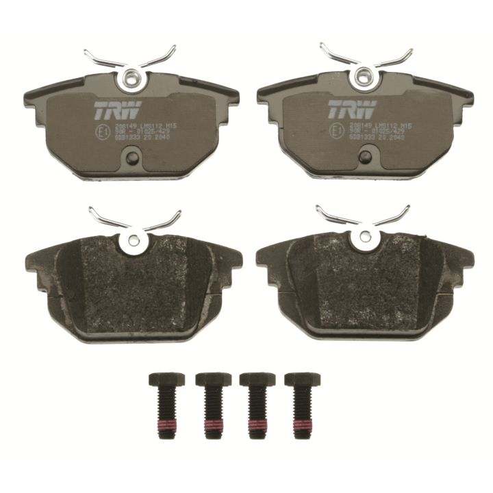 Stabdžių trinkelių rinkinys, diskinis stabdys TRW GDB1333