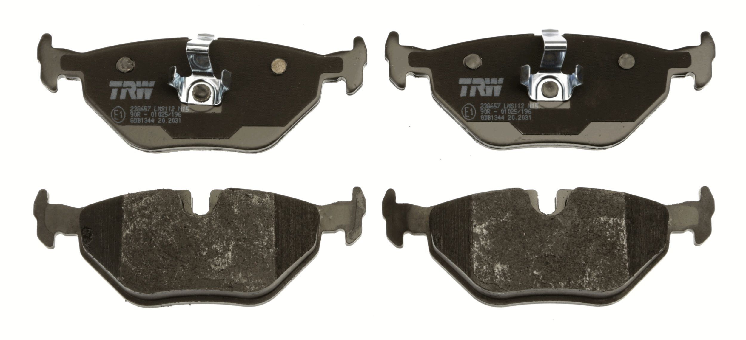 Stabdžių trinkelių rinkinys, diskinis stabdys TRW GDB1344