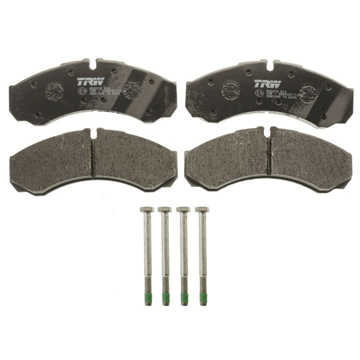 Stabdžių trinkelių rinkinys, diskinis stabdys TRW GDB1345