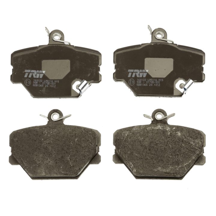 Stabdžių trinkelių rinkinys, diskinis stabdys TRW GDB1365