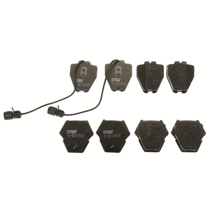 Stabdžių trinkelių rinkinys, diskinis stabdys TRW GDB1371