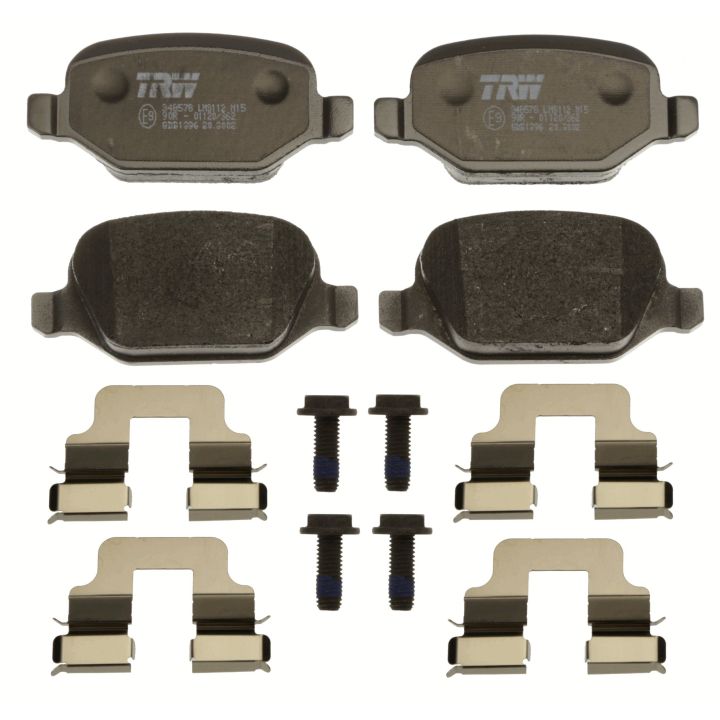 Stabdžių trinkelių rinkinys, diskinis stabdys TRW GDB1396