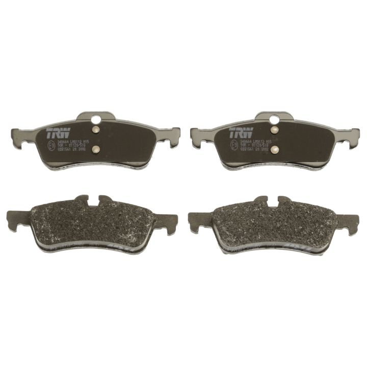 Stabdžių trinkelių rinkinys, diskinis stabdys TRW GDB1561