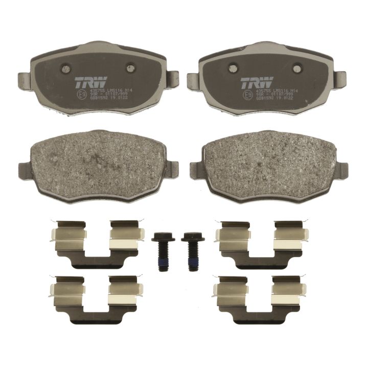 Stabdžių trinkelių rinkinys, diskinis stabdys TRW GDB1592