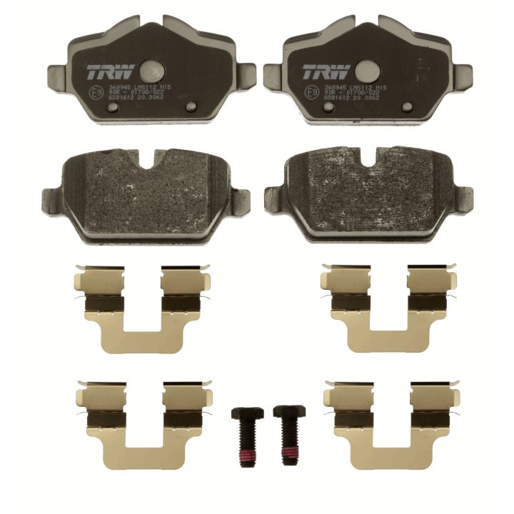 Stabdžių trinkelių rinkinys, diskinis stabdys TRW GDB1612