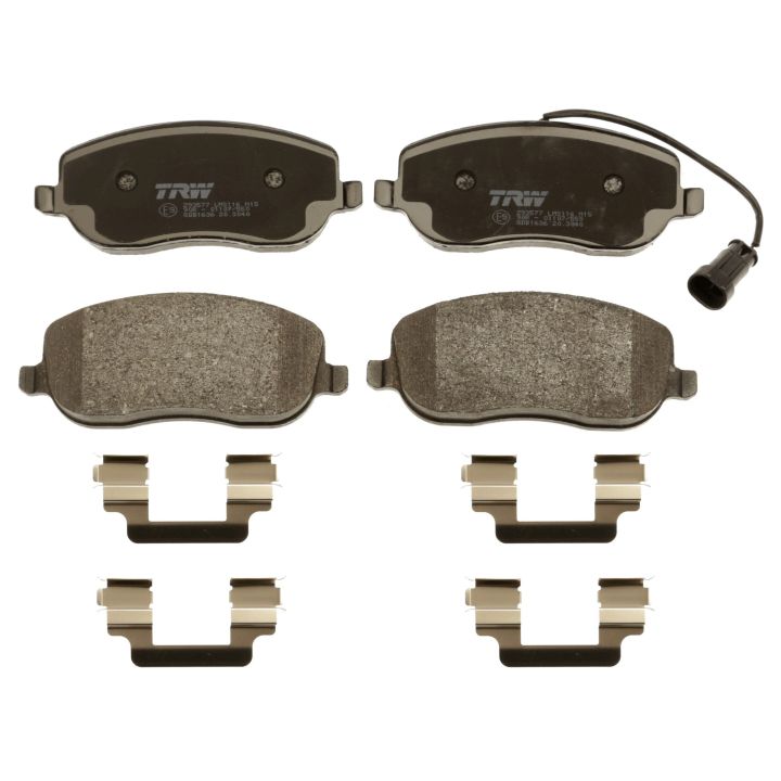 Stabdžių trinkelių rinkinys, diskinis stabdys TRW GDB1636