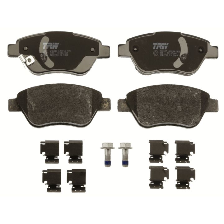 Stabdžių trinkelių rinkinys, diskinis stabdys TRW GDB1700