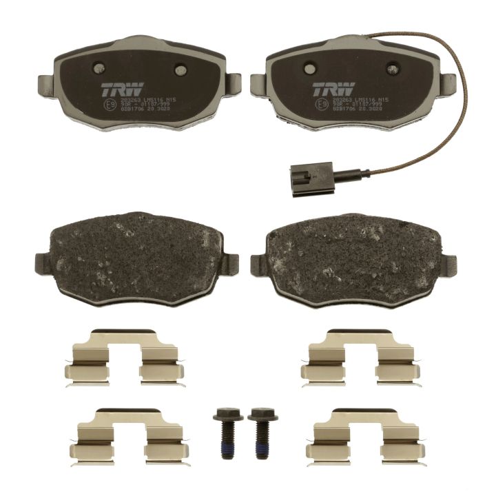 Stabdžių trinkelių rinkinys, diskinis stabdys TRW GDB1706