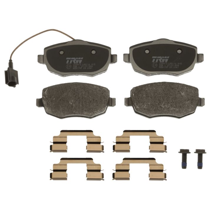 Stabdžių trinkelių rinkinys, diskinis stabdys TRW GDB1707