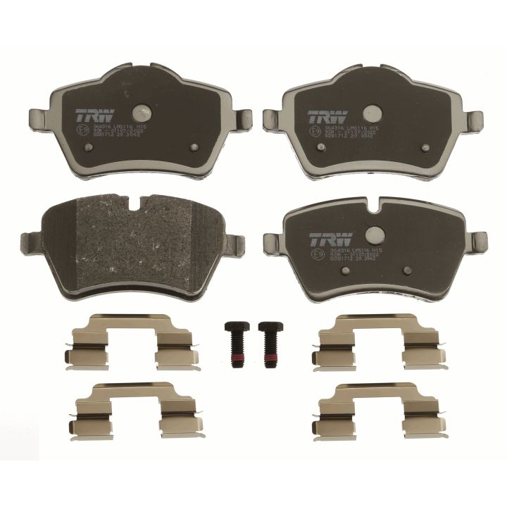 Stabdžių trinkelių rinkinys, diskinis stabdys TRW GDB1712